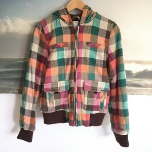 Roxy Plaid Jacket